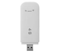 Modem WiFi USB 4G LTE, Dispositivi Internet Mobili con Slot per Scheda SIM, Mini Router Hotspot da Viaggio Portatile, Crittografia WiFi WPA WPA2, Supporta 10 Connessioni di (WHITE)