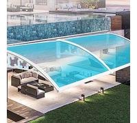 Moden Doo Canopy, elegante tenda da sole per entità, duable UV Potection & ain Shield, 100x360cm (39x142 pollici) fo balcone, finestra, casa - Weathepoof & resistente agli urti