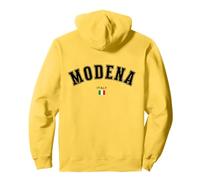 Modena Bandiera Italiana Souvenir Italia Viaggi Emilia-Romagna Felpa con Cappuccio