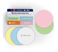 Moderationskarten Selbstklebend, 250 pezzi, 5 colori