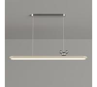 MODERE METALE LUST LONGA LUNGA PASSAGGIO LIGHT Creatività nordica Tavola Orso rosso Lampada appesa a metà secolo lampadario di soggiorno lineare minimalista lineare per lo studio dell'isola della