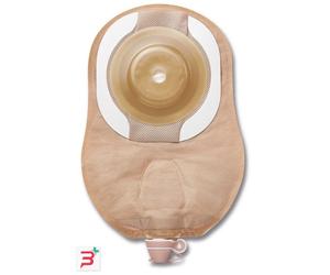 MODERMA FLEX CERAPLUS SACCA APERTA CONVESSA SOFT MIDI PER UROSTOMIA TRASPARENTE B/A RITAGLIABILE 13-38 MM