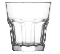 Modermo Bicchiere Classico, Capacità 200 ml, Vetro, linea Costa, Bicchiere da Bere per Acqua, Bevande Fredde, Bicchieri di Cristallo, Trasparente, per Bar, Casa, Ristorante, Lavabile in Lavastoviglie