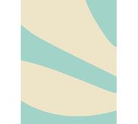 Modern Aesthetic Wavy Pattern Notebook: A4 Size | 224 Ruled Pages | Softcover | One Line | Minimalist Design | Journal for School, Office, or Personal Use