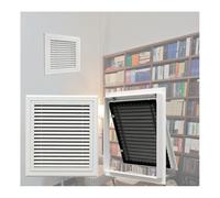 Modern Air Vent Cover, Return Air Grille, Air Return Vent Cover for Ceiling/Sidewall, Slim Design Aluminum Linear Slot Diffuser, Adjustable Airflow, HVAC Register(White HxW,12x22in)