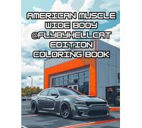 Modern American Muscle Car Coloring Book: @flybyhellcat Edition