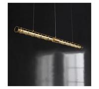 Modern Art Minimalist Strip LED Pendant Lights Living Room Dining Table Bedroom Kitchen Coffee Table Home Decor Lamp Fixture