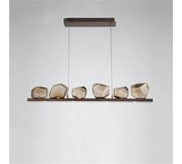 Modern Baroque glass ball LED pendant light, living room bar counter, kitchen dining table, home decoration, luxury lighting fixtures