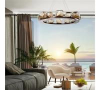 Modern Baroque glass ball LED pendant light, living room bar counter, kitchen dining table, home decoration, luxury lighting fixtures