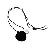 Modern Bellissimo Cuore Collana A Ciondolo Cucciolo Cucciolo Gioielli Collana Lunga Corda Per Corda Nuovo Regolabile Per Amanti Della Gioielli Eleganti