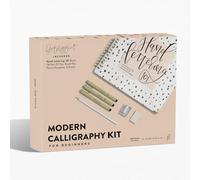 Modern Calligraphy Set for Beginners: A Creative Craft Kit for Adults featuring Hand Lettering 101 Book, Brush Pens, Calligraphy Pens, and More