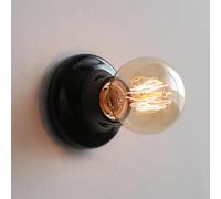 Modern Ceramic Wall Sconce Disponizzazione contemporanea camera da letto Lampada da parete lampada da parete rotonda Rightwired Wall Light, E27 Mini testiera montante della testata Lettura Lucile per