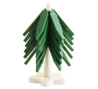 Modern Christmas Tree Trivet - Trivets for Hot Dishes, Heat Resistant Non-Slip Coasters for Hot Dishes | Kitchen Pot Holder for Bowls, Teapots, Drinks | Home, Office, Dining Table, Holiday Decor