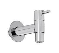 Modern Chrome Plated Garden Tap Outdoor Cold Water Faucet with Durable Metal Construction and Easy Installation Design
