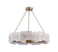 Modern Cloud Glass Chandelier Luxury Creative Pendant Lamp LED Round Hanging Light For Parlor Bedroom Dining Room Loft