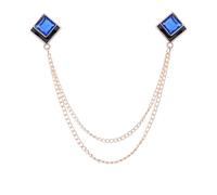 Modern Collar Clip Designs With Angular Geometry For Tailored Clothing And Corporate Meetings Geometric Men's Collar Clip