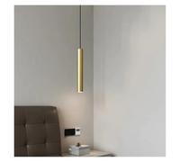 Modern Copper LED Chandelier For Bedroom Dining Room Parlor Hotel Black Gold Hanging Lamp