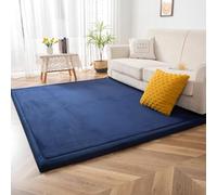 Modern Coral Fleece Area rug for Living Room & Nursery Soft Non-Slip Washable Kids Carpet 200x280cm 2cm Thick Boys & Girls Bedroom Decor