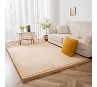 Modern Coral Fleece Area rug for Living Room & Nursery Washable Soft Non-Slip Mat for Kids' Bedroom 2cm Thick 200x380cm Boys & Girls Home Decor