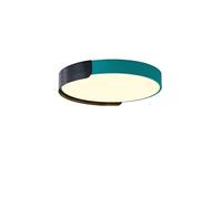Modern Creative Aisle Simple Lighting Bedroom Study Room LED Ceiling Lamp Three Colors Can Choose Size 45457.5CM Ceiling Light Fixture (Color : Pink) (Blue)