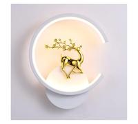 Modern Creative Deer Wall Lamp Nordic Luxury Interior Decor Wall Light Living Room Dining Room Aisle Minimalist Metal LED Wall Sconce