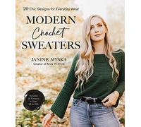 Janine Myska Modern Crochet Sweaters (Tascabile)