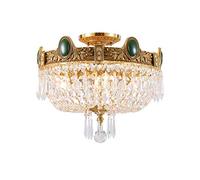 Modern Crystal Ceiling Light for Dining Room Bedroom Living Room Study Room Retro Ceiling Lamp Lighting Fixtures Ceiling Light Fixture