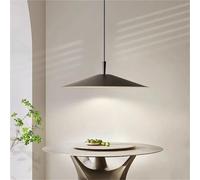 Modern Dimmable LED Pendant Light White Black Metal Minimalist Kitchen Restaurant Dining Room Lamp Wire Adjustable