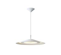 Modern Dimmable LED Pendant Light White Black Metal Minimalist Kitchen Restaurant Dining Room Lamp Wire Adjustable