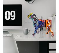 Modern Dog Figurine Animal Sculpture Statue Desktop Home Ingresso Ufficio