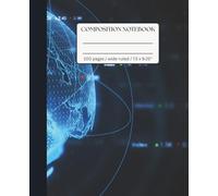 Modern Executive Composition Notebook - Wide-Ruled, 100 Pages, 7.5 x 9.25": Professional & Stylish Notebook for Work, Meetings, Business Notes & Ideas | Sleek Journal for Entrepreneurs & Executives