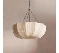 Modern Fabric Pendant Lights Umbrella Light Living Dining Room Decor Bedroom Mid Century Rustic Hanging Lamp