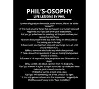 Modern Family's Phil's-Osophy by Phil Dunphy Quotes Blank Notebook: Composition Notebook | 110 Pages | 7.5 x 9.25" | 19,05 x 23,50 cm