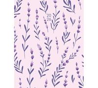 Modern Floral 2026 7.5 X 9.5 Booklet Monthly Planner