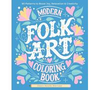 Dawn Nicole Warnaa Modern Folk Art Coloring Boo (Tascabile) (PRESALE 28/02/2025)