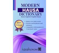 Modern Hausa Dictionary: Hausa-English and English-Hausa: 10000
