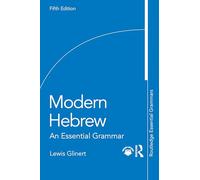 Modern Hebrew: An Essential Grammar