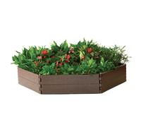Modern Home Sollevato Giardino Letto Kit - Impilabile Hexagon Modulare Fiore