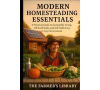 Modern Homesteading Essentials: Sustainable Living Guide to Off-Grid Energy, Food Production, Water Systems, Self-Sufficiency, Gardening, Preservation, and Practical DIY Skills