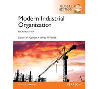 Modern industrial organization