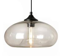 Modern Industrial Style Glass Hanging Light, F Lighting Fixtures, Restaurant Balcony Hotel Decoration Pendant Lamp