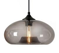 Modern Industrial Style Glass Hanging Light, F Lighting Fixtures, Restaurant Balcony Hotel Decoration Pendant Lamp