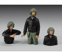 Modern italian tank crew set 2 Royal Model di R. Reale 629 Resin Figure KIT