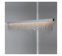 Modern Kitchen Island Crystal Chandelier Luxury Dining Room LED Hanging Light Fixture