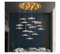 Modern LED Large Pendant 3-16 Heads Light Duplex Building Creative Dining Room Staircase Hanging Lamp Nordic Ceiling Led Lighting Fixtures