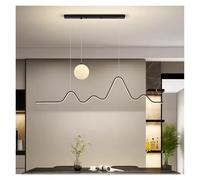 Modern Led Pendant Light for Dining Room Kitchen Designer Line Chandelier Indoor Lighting Decor
