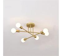 Modern - Lighting Warm And Romantic Gold Bedroom Modern Minimalist Personality Living Room Dining Room Ceiling Lamps,Plafoniera Lampadario da Soffitto