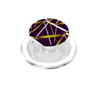Modern Line Urban Geometry Nero Bianco Verde Lime PopSockets PopGrip per MagSafe