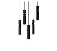 Modern Long Tube LED Chandeliers For Bedside Bedroom Stair Kitchen Island Dining Table Hanging Light Indoor Decor Fixture