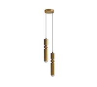 Modern Long Tube LED Chandeliers For Bedside Bedroom Stair Kitchen Island Dining Table Hanging Light Indoor Decor Fixture
